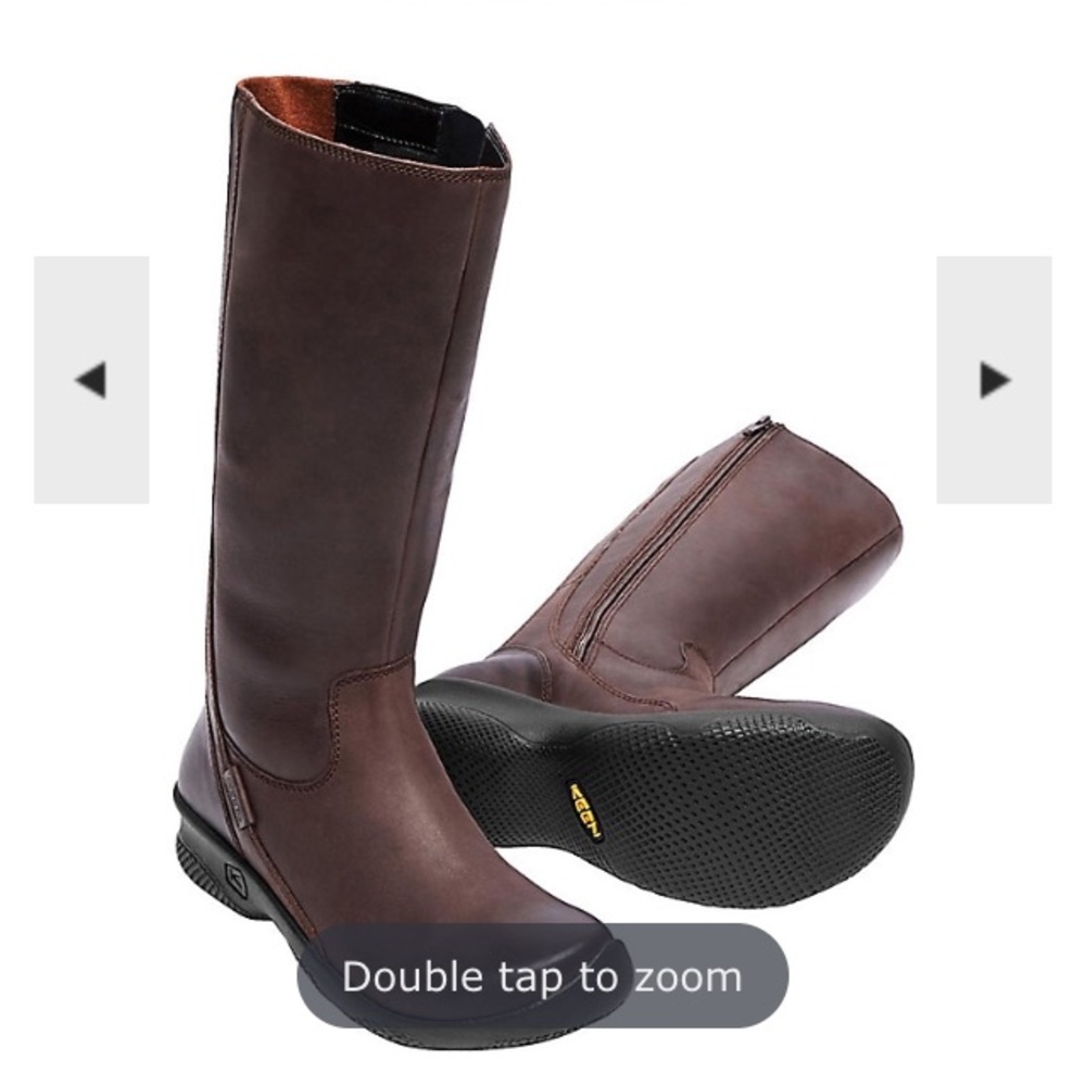 NWT Keen Women’s Bern Boot Tall Wide in Mocha
